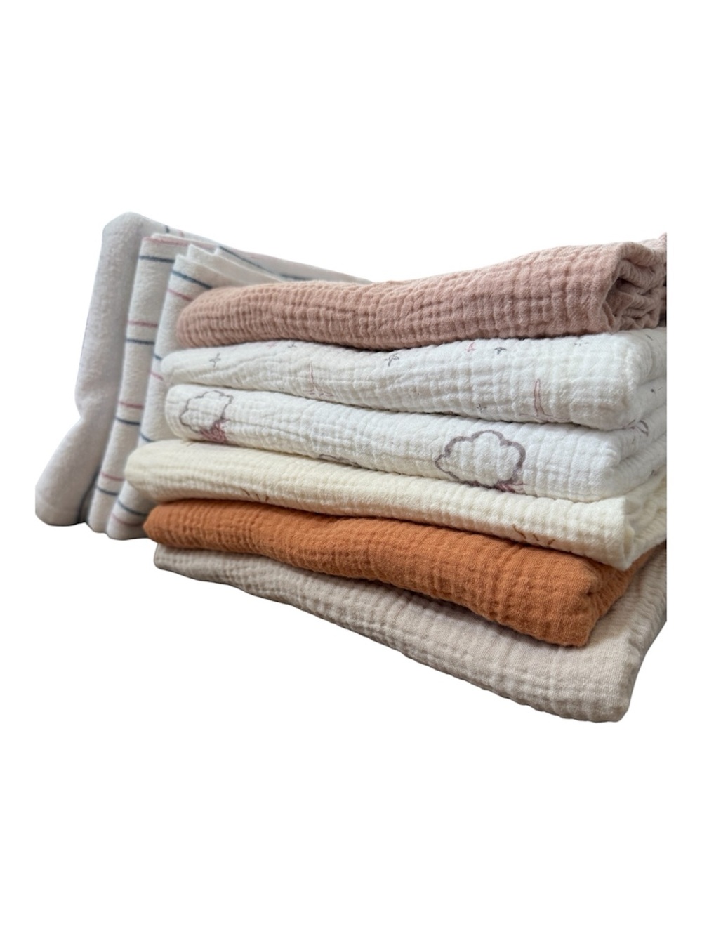 Muslin Swaddle Blanket Set (9 blankets)